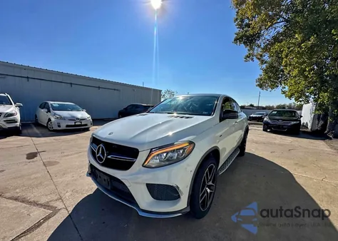 2016 Mercedes-Benz Gle Coupe 450 4Matic z USA, uszkodzony, nr VIN 4JGED6EB5GA007162